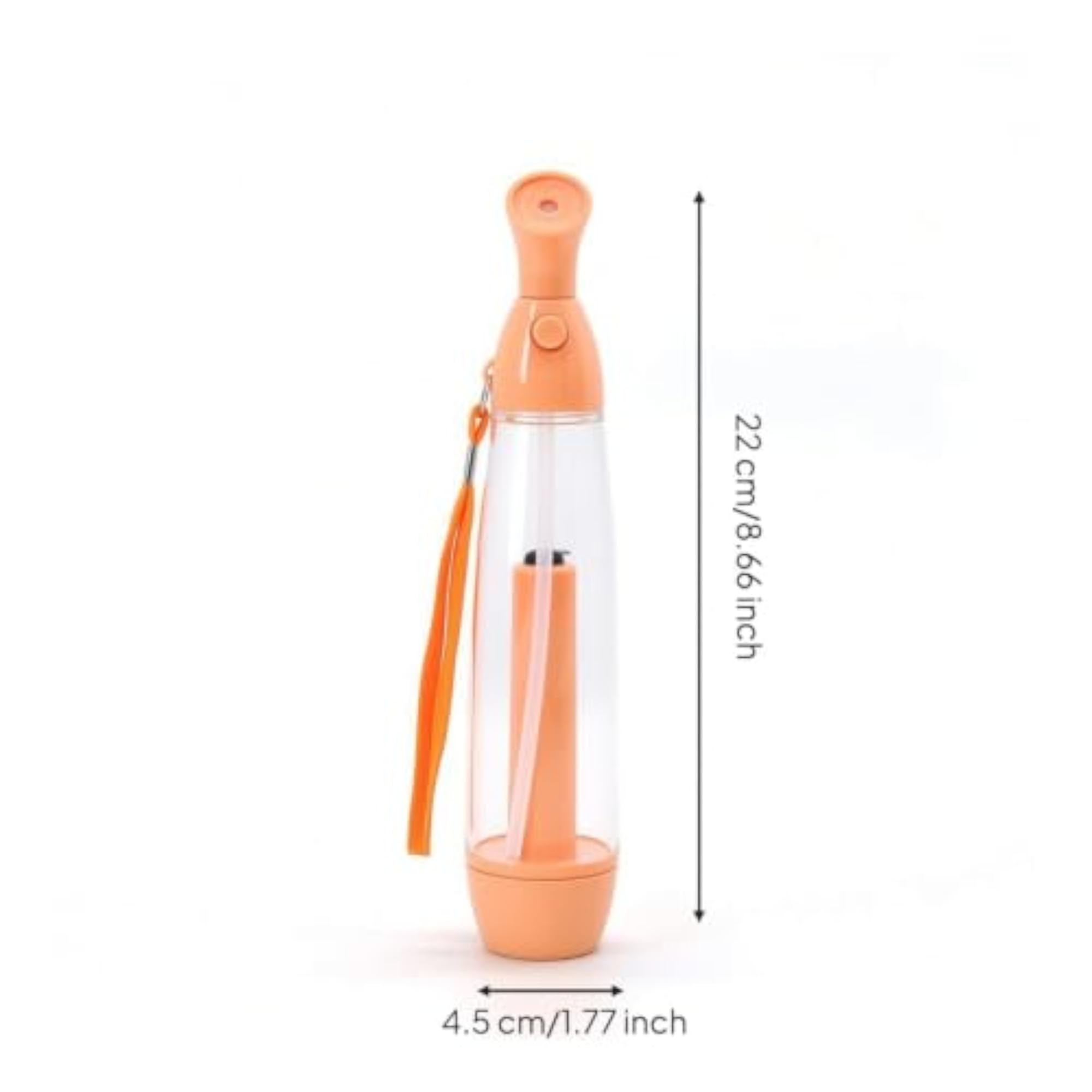 Portable Handheld Pressurized Spray Bottle, Orange